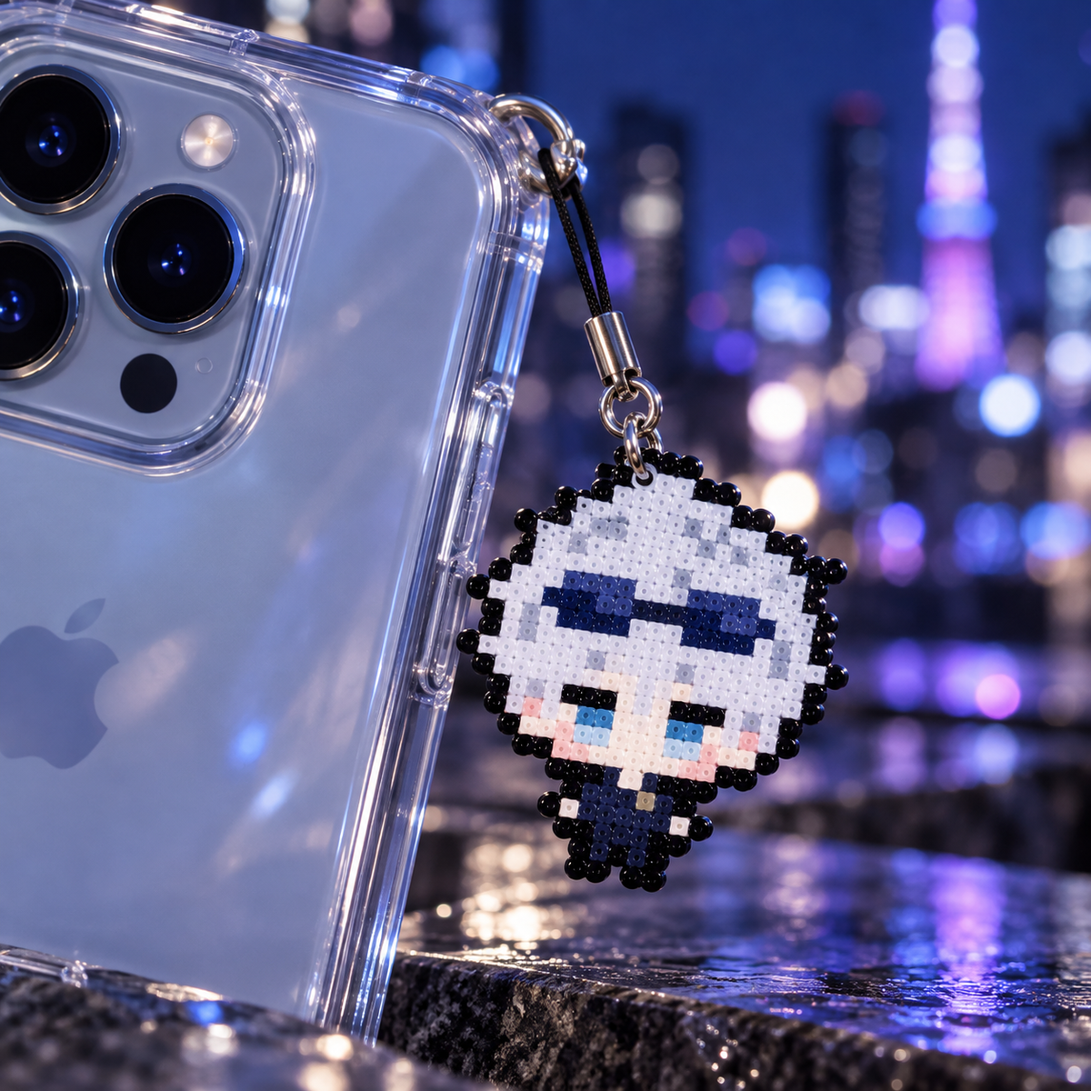 Jujutsu Kaisen handmade pixel bead character — merchant supplied individual product photo 1.