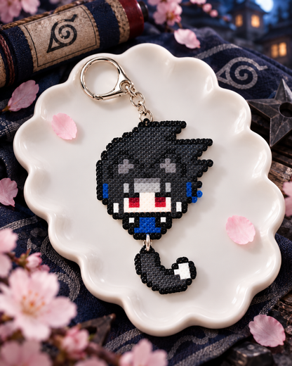 Naruto Pixel Bead Keychains — gallery image 2; merchant supplied image.