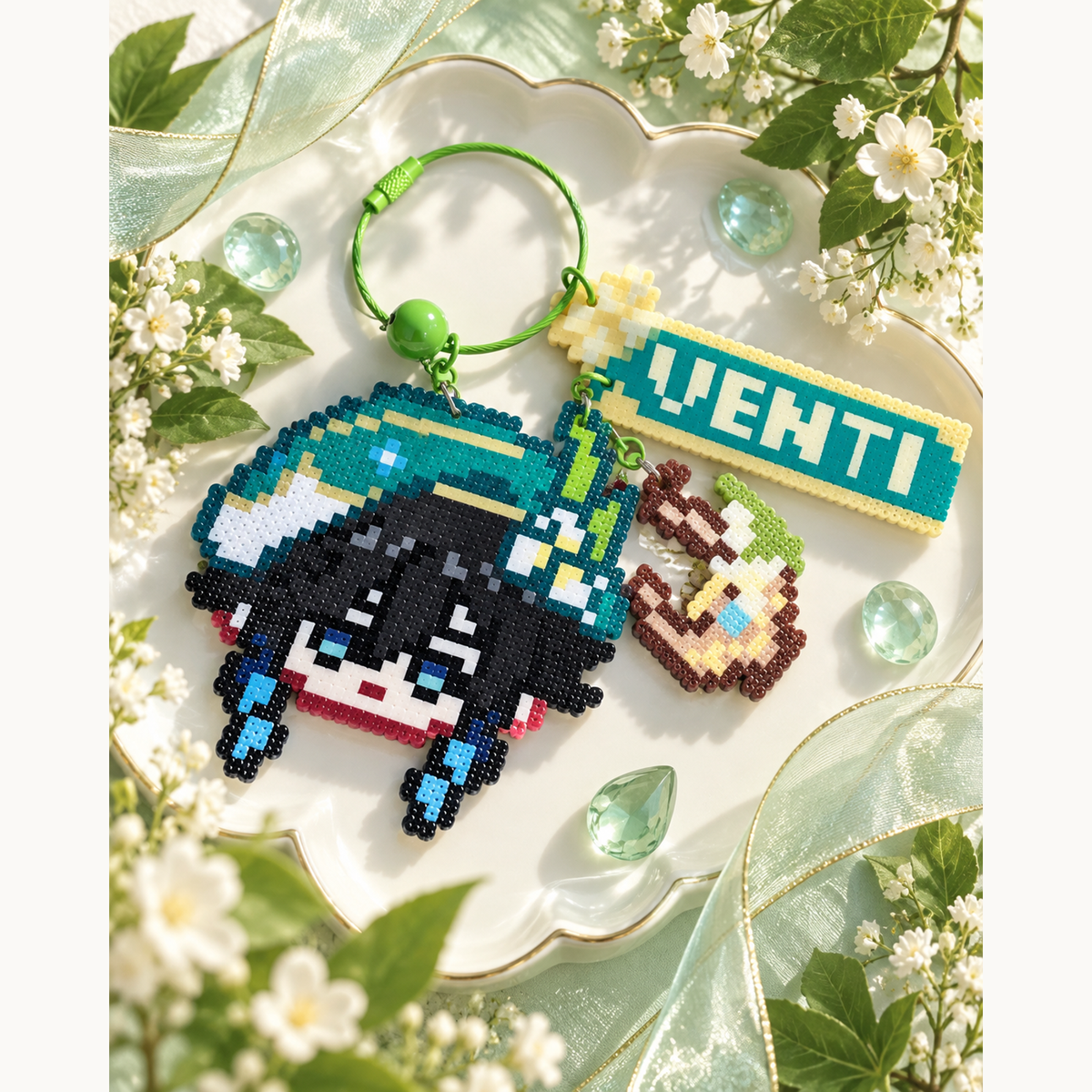 Venti keychain complete cover image; original artwork preserved with uncropped display padding.